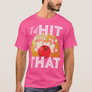 Camiseta Me Haría El Boliche Gracioso.