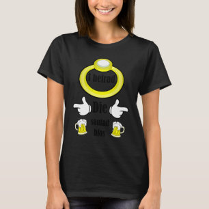 Camiseta Me Heredo La Fiesta De Borrachera Solo Despedida