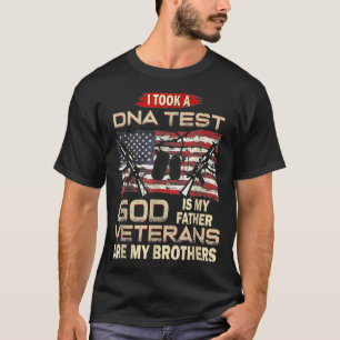 Camiseta Me Hice Una Prueba De ADN Dios Es Mi Padre Los Vet