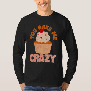 Camiseta Me Horneas Loco Cupcake