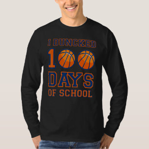Camiseta Me hundí 100 días de escuela divertido Mate hundid