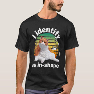 Camiseta Me identifico como en forma Chonk Me identifico co