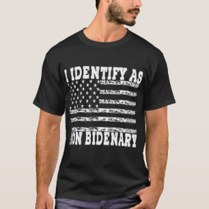 Camiseta Me Identifico Como No Bidenario