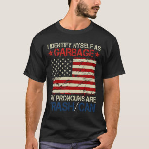 Camiseta Me identifico como partidarios de Garge para Trump