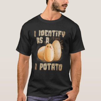 Camiseta Me identifico como una patata