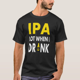 Camiseta Me importa mucho cuando bebo cerveza artesanal rub