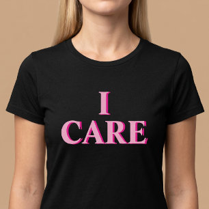 Camiseta Me importa Pensamiento positivo