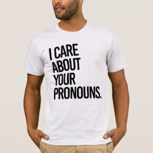 Camiseta Me importan tus pronombres