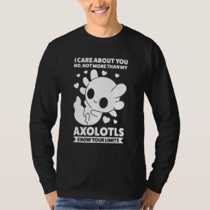 Camiseta Me Importas Tú No Más Ajolotes Dueño De Ajolote