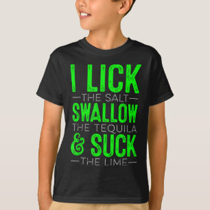Camiseta Me Lame La Sal Tragar El Tequilla Cinco De Mayo