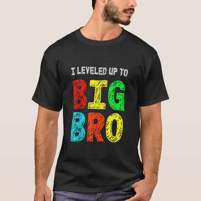 Camiseta Me Levanté A Gran Hermano, Divertido Hermano Jugad (Anverso)