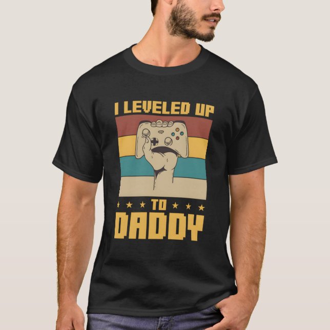 Camiseta Me Levanté A La Invitación De Embarazo De Papi (Anverso)