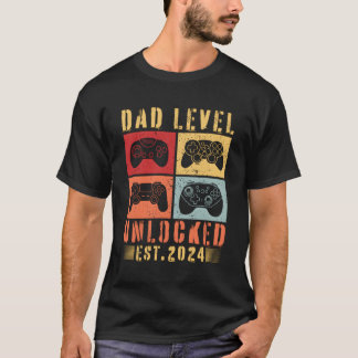 Camiseta Me Levanté Hasta Papá 2024 Promocionado Al Nivel U