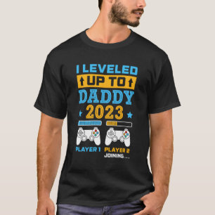 Camiseta Me Levanté Hasta Papi 2023 Pronto Para Ser Padre.