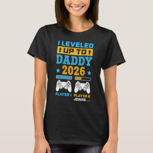 Camiseta Me Levanté Hasta Papi 2026 Pronto Para Ser Padre.