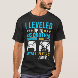 Camiseta Me Levanté Para El Nuevo Hermano De Big Bro Gamer