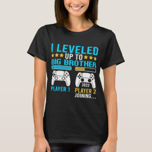 Camiseta Me Levanté Para El Nuevo Hermano De Big Bro Gamer