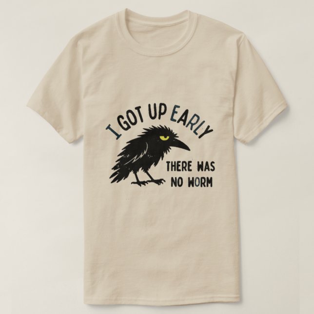 CAMISETA ME LEVANTÉ TEMPRANO (Diseño del anverso)