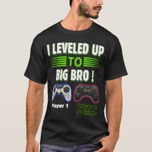 Camiseta Me levanto a Big Bro Gamer New Brother