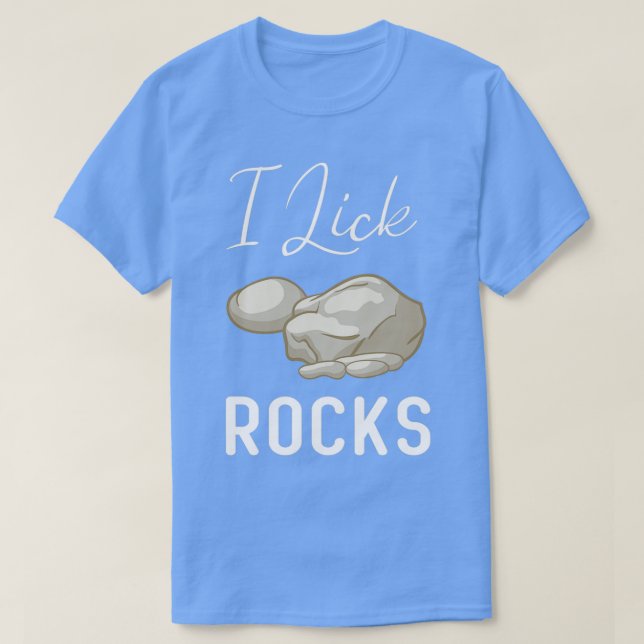 Camiseta Me Lick Rocks Agate Collector 1 (Diseño del anverso)