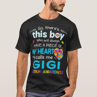 Camiseta Me llama Shirt Gigi - Conciencia del autismo - Aut