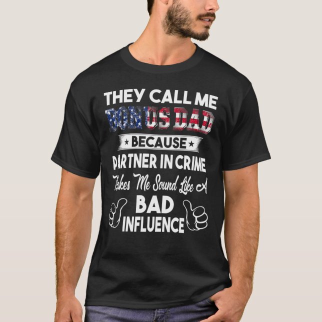 Camiseta Me llaman Día del Padre Bonus Dad (Anverso)