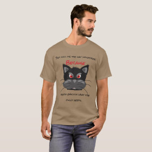 Camiseta Me llaman el que susurra al gato