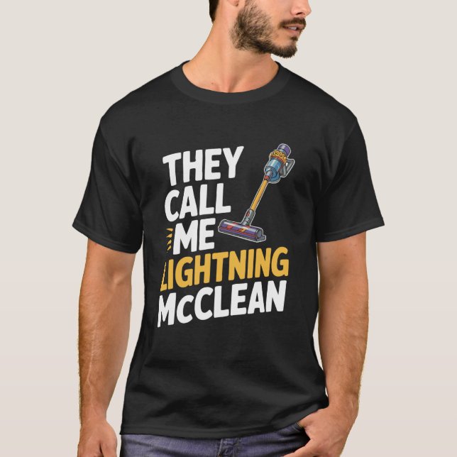 Camiseta Me llaman Lightning McClean (Anverso)
