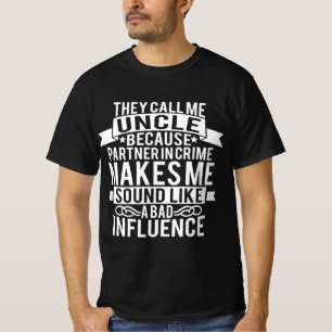 Camiseta Me Llaman Tío Pareja Criminalmente