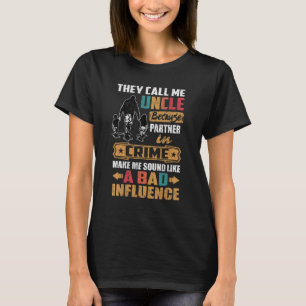 Camiseta Me Llaman Tío Sonido Como Mala Influencia 1
