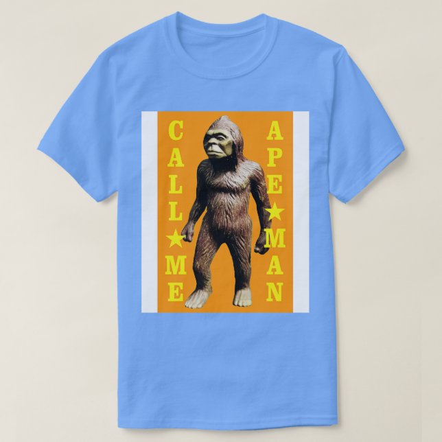 Camiseta Me llamo Ape Man (Diseño del anverso)
