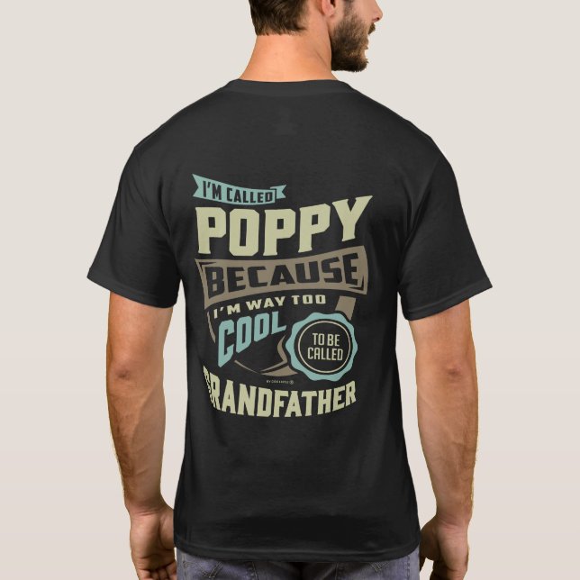 Camiseta Me llamo Poppy (Reverso)