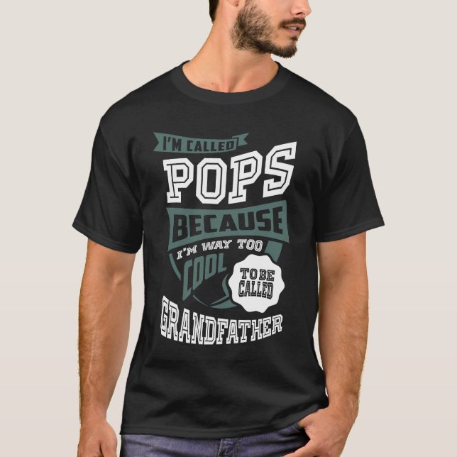 Camiseta Me llamo Pops (Anverso)