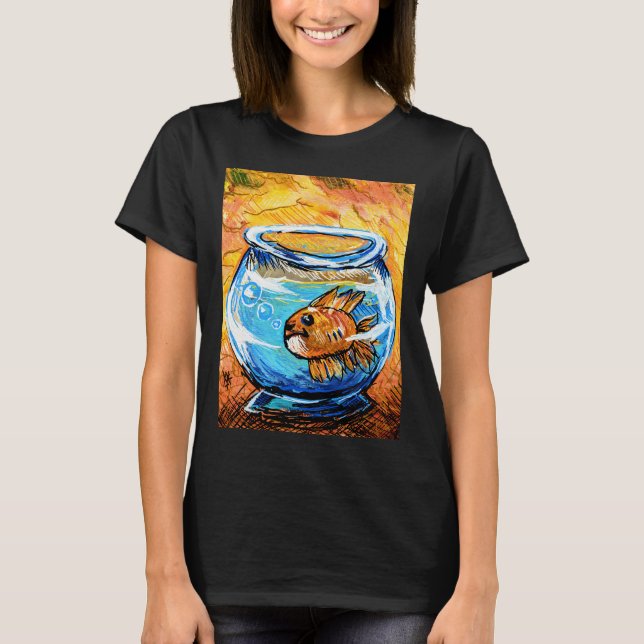 CAMISETA ME LLEVA A PESCAR (Anverso)