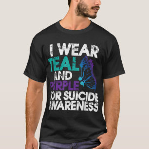 Camiseta Me Llevo Verde Azul Y Morado Apoyo Conciencia De S