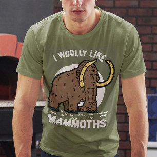 Camiseta Me Lloran Los Mamut Nacimientos De Animales Prehis
