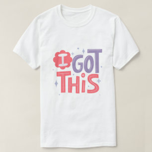 Camiseta Me Lo Creo Tipografía Motivacional de Confianza