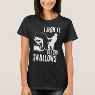 Camiseta Me lo sacudo hasta que ella traga Retro Vintage di