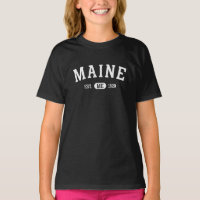 Camiseta Me Maine Vintage Maine Retro