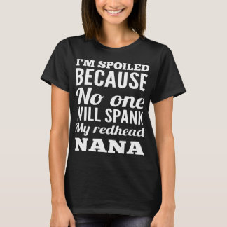 Camiseta Me manchan porque nadie azotará mi redhead N