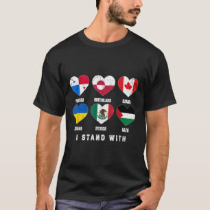 Camiseta Me mantengo con Canadá Groenlandia México Panamá G