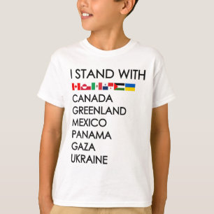Camiseta Me mantengo con Canadá Groenlandia México Panamá G