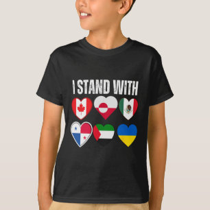 Camiseta Me mantengo con Canadá Groenlandia México Panamá G