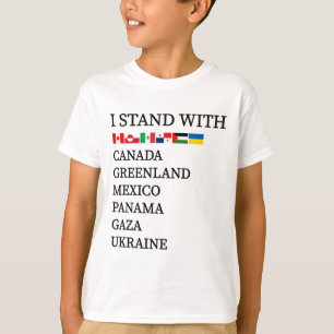 Camiseta Me mantengo con Canadá Groenlandia México Panamá G