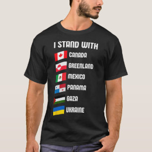 Camiseta Me mantengo con Canadá Groenlandia México Panamá G