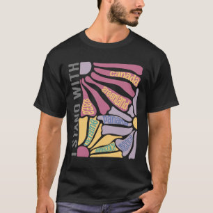 Camiseta Me mantengo con Canadá Groenlandia México Panamá G