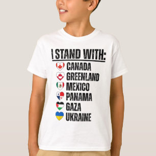 Camiseta Me mantengo con Canadá Groenlandia México Panamá G