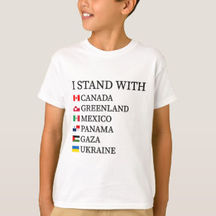 Camiseta Me mantengo con Canadá Groenlandia México Panamá G