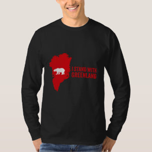 Camiseta Me mantengo con Groenlandia - Diseño de apoyo al o