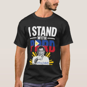 Camiseta Me mantengo con PRRD Pinoy Orgullo Resistencia - D